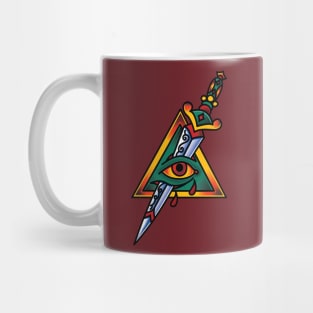 American Traditional Dagger of Providence Mug